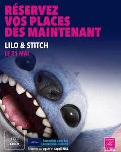 publicité pour le film Stitch