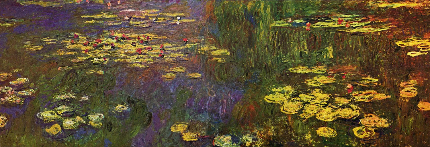 Tableau "les Nymphéas" de Claude Monet - 1926