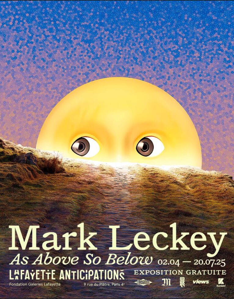 Affiche de promotion pour l'exposition ‘As Above So Below’ - Mark Leckey
